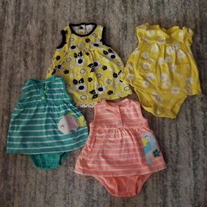 Four Summer Dresses